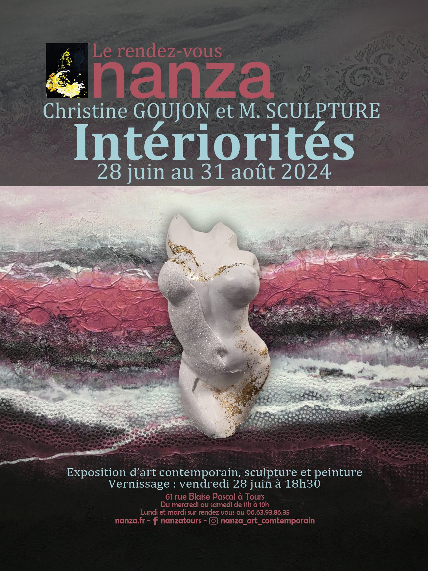Le Rendez-Vous NANZA - Affiche et flyer, 2024