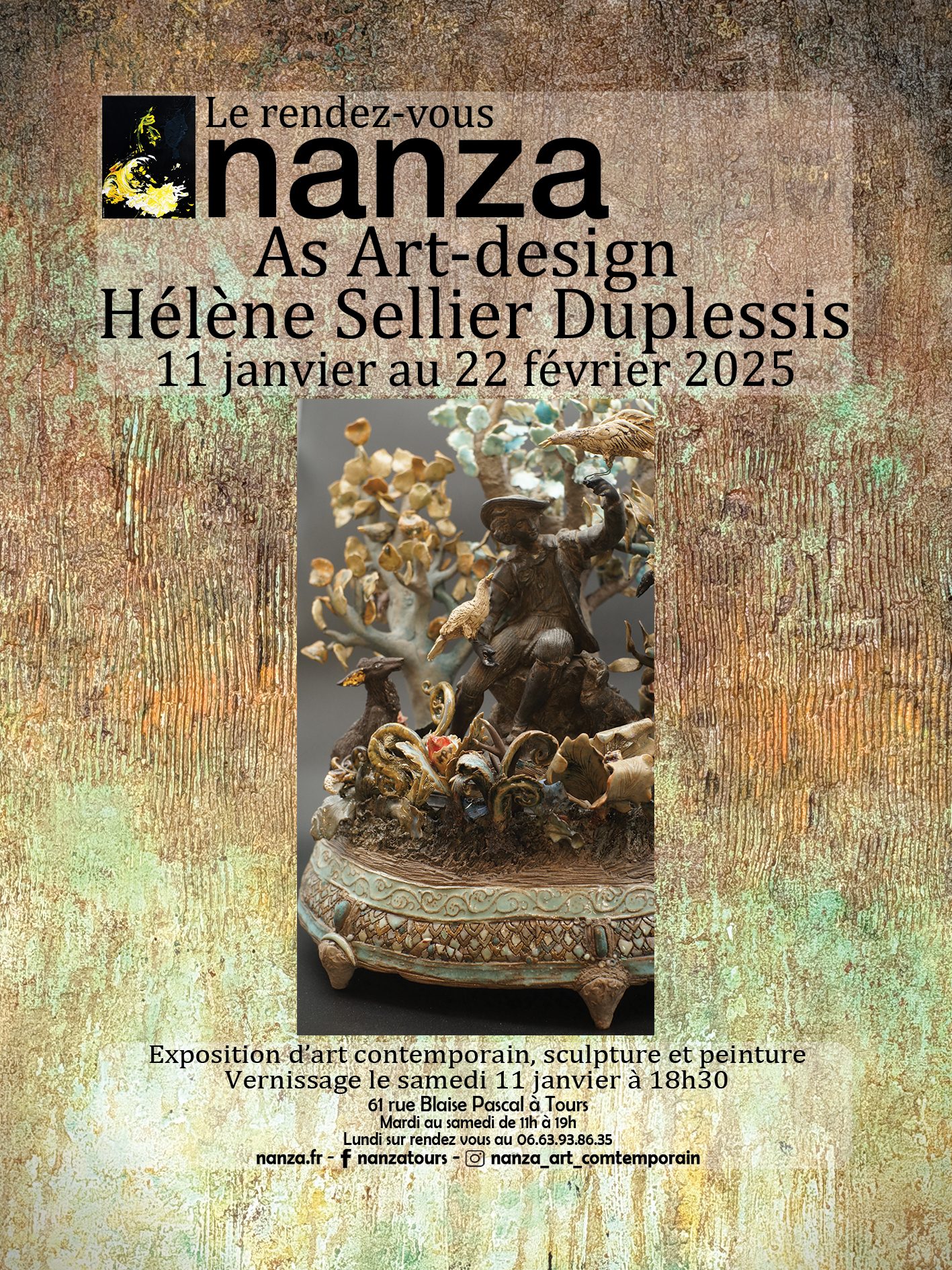 Le Rendez-Vous NANZA - Affiche et flyer, 2024