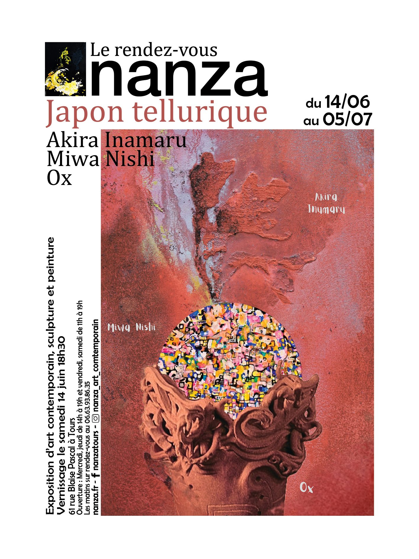 Le Rendez-Vous NANZA - Affiche et flyer, 2025