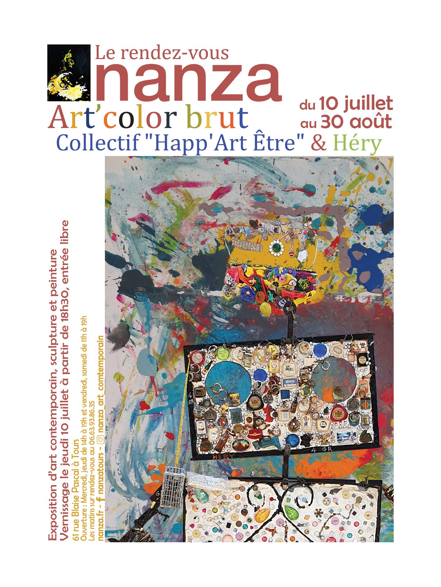 Le Rendez-Vous NANZA - Affiche et flyer, 2025