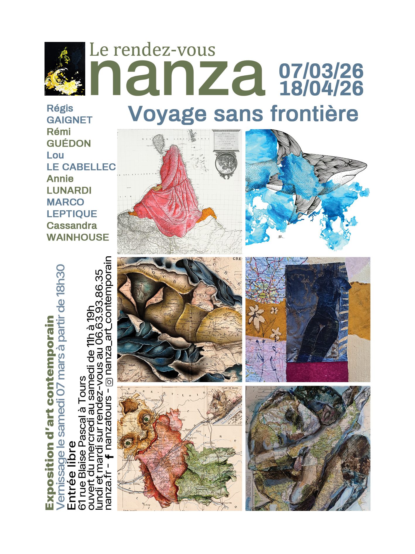 Le Rendez-Vous NANZA - Affiche et flyer, 2026